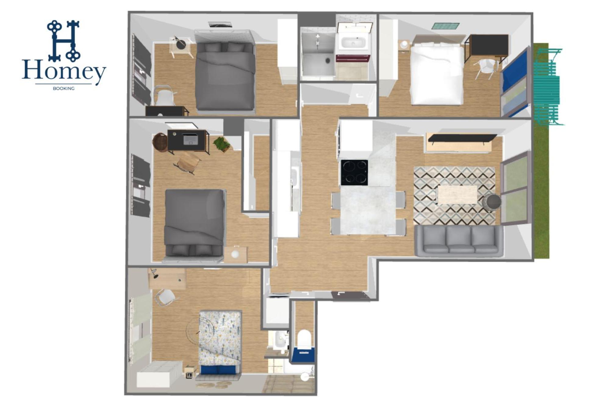 Homey La Coloc Du 40 - Colocation Haut De Gamme De 4 Chambres Uniques Et Privees - Proche Transports En Commun - Aux Portes De Geneve Annemasse Dış mekan fotoğraf